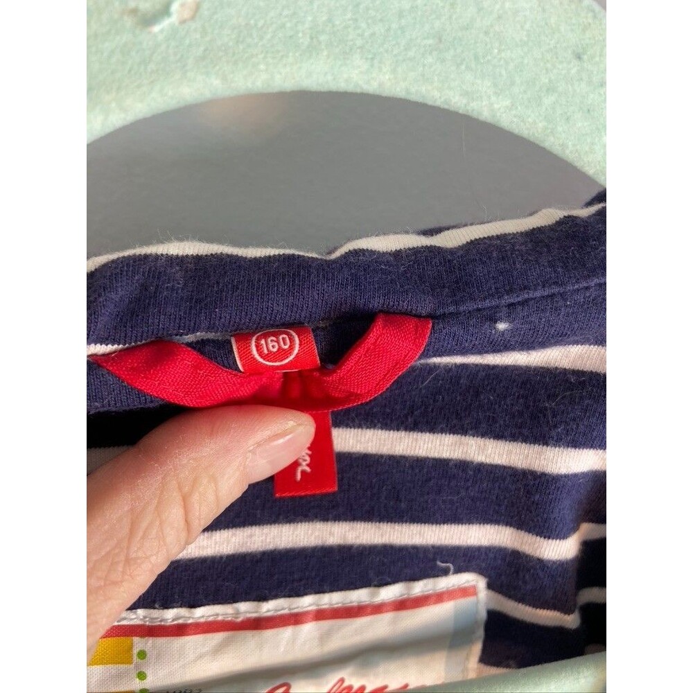 HANNA ANDERSON GIRLS RED SIZE 160 14 - 16 HOODED SPRING JACKET REFLECTIVE SLEEVE - Picture 3 of 6